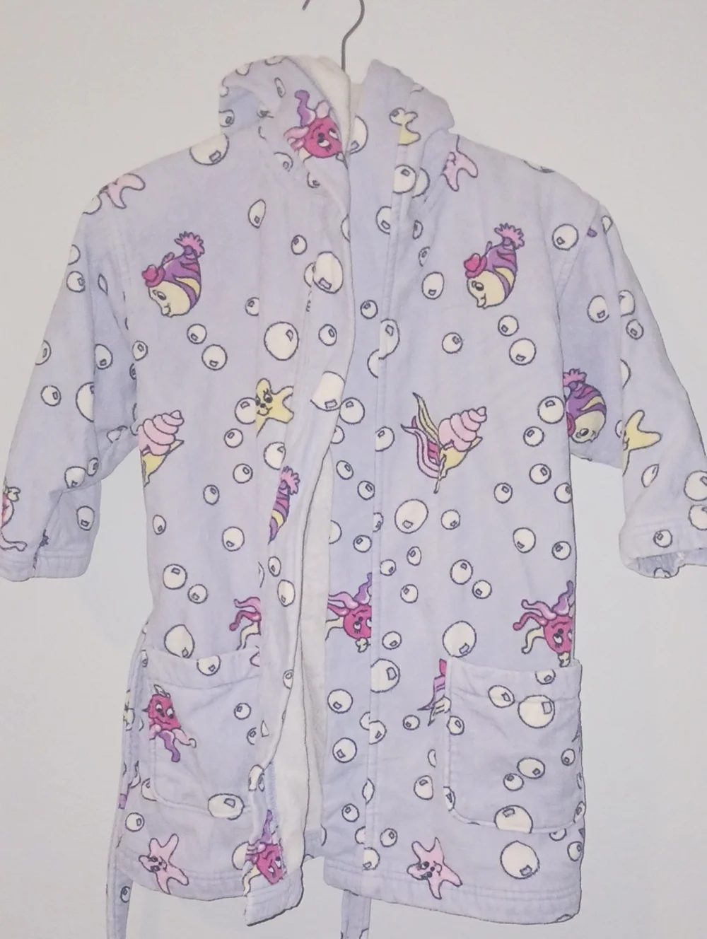 ❗️10×$13❗️🔴Frette Kids Hooded Kids Towel Robe with Sea Creature Print